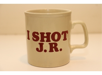 'I Shot J.R' 1980 Coffe Mug Dallas CBS