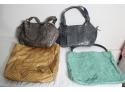 3 CHI By CARLOS FALCHI  Leather Snakeskin & One Banana RepublicTote Bag