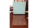 TIFFANY & CO Square Glass Serving Tray PLATTER DISH  With Box  EXCELLENT CONDITION