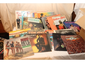 Vintage Vinyl Record Album Box Lot #1
