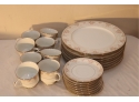 Vintage Royal Prestige China Plate Dish Set Bowls Coffee Mugs