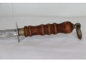 Vintage Kitchen Carving Knife Sharpener Solingen- Germany Wood Handle