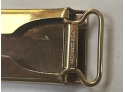 Vintage Gold Plated Belt Buckle