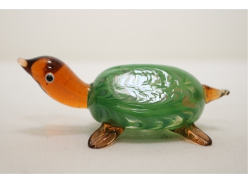 Vintage Art Glass Murano Glass Turtle