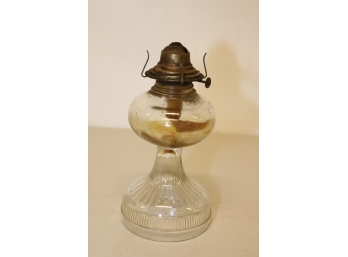 Antique Oil Hurricane Lamp No Shade