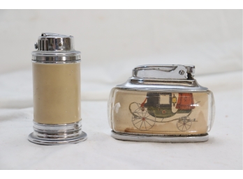 Vintage Table Cigarette Lighters Ronson Trophy