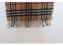 Authentic Burberry 100 Cashmere  Scarf
