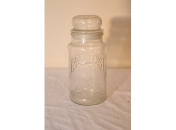 Vintage Planters Peanuts Glass Container