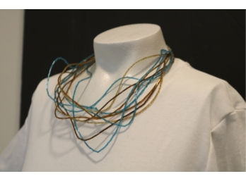 Fun Multi-strand Beaded Necklace
