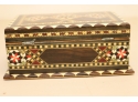 Vintage Inlaid Wooden Jewelry Box