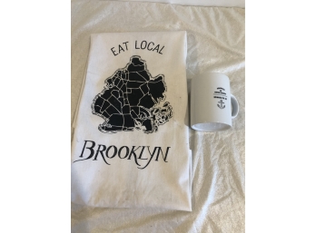 Brooklyn Coffee Mug And Towel