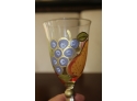 Hand Painted Fruit Glasses