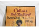 Vintage Cat On A Hot Tin Roof Framed Poster