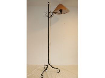 Antique/ Vintage Wrought Iron Floor Lamp