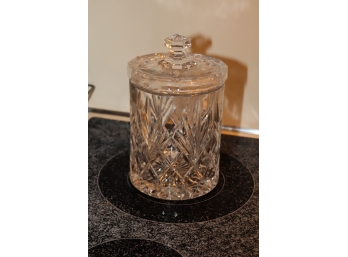 Crystal Covered Canister