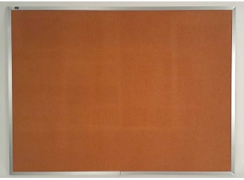 Cork Board Bulletin-Board. Very Good Condition. Size Is 48 Wide X 36 Tall.