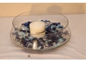 Glass Bowl Candle Holder Centerpiece