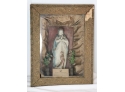 Antique Framed Blessed Virgin Mary