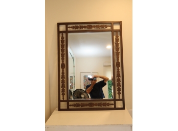 Metal Frame Rectangular Wall Mirror  34' X 46'
