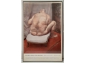Framed Lucian Freud Poster -from The Metropolitan Museum Of Art 1996 35 Tall.