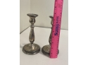Prelude International Sterling Silver Weighted Reinforced Candle Sticks