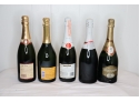 5 COLLECTIBLE Bottles Sparkling Wine