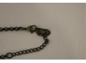 Amber / Rhinestone Necklace