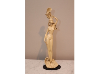 Vintage Nude Woman Sculpture