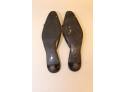 PRADA Buffalo City Black Kitten Heel Mules Size 39