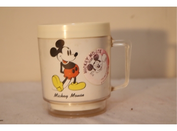 Mickey Mouse Plastic Coffee Cup