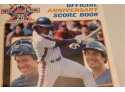 1962-1986 NY METS 25th Official Anniversary Score Book Garry Carter