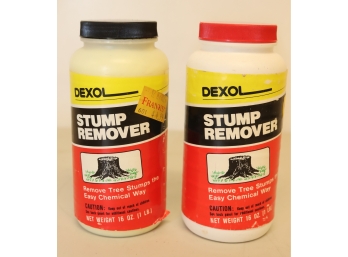 2 Bottles Of Dexol Stump Remover