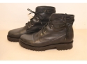Vera Gomma Boots Black Leather Boots & Paragon Lace Up Boots Size 9