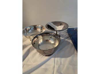 Silver Plate Bowls Paul Revere