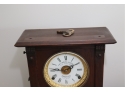 Antique Key Wind Fattorini & Sons Patent Automatic Alarm Clock