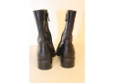 Black Leather Tod's Boots Size 39