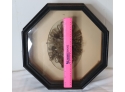 Victorian Mourning Memorial Hair Wreath In Wall Hanging Octagon Shadow Box