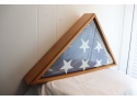 US Flag And Display Case