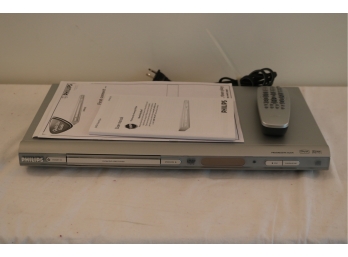 Philips DVP642/37 DVD Payer W/ Remote And Manual.