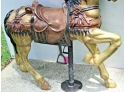 Vintage Cast Iron Carousel Horse Hand Painted Brooklyn, NY