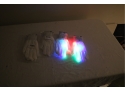 3 Pairs Light Up Gloves Perfect For Halloween!