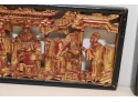 3 Chinese Carved Wall Plaques Decor Art