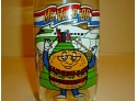 Vintage McDonald's Big Mac McVote Glasses 1986 Set Of 2 Mcvote 86