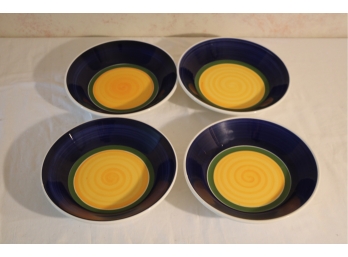 4 Pottery Barn Bowls Made In Italy
