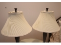 Pair Of Table Lamps With Shades