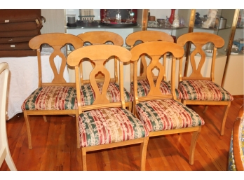 Set Of 6 Dining Table Chairs