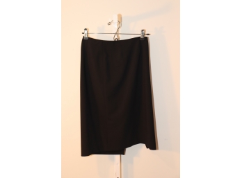 Theory Black Skirt Size 2