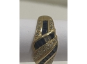 18K Gold  Sapphire  And Diamond Ring
