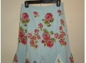 Anthropologie, Elevenses Floral Flare Cotton Skirt Sz. 2