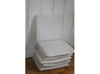 Set Of 6 Vintage Patio Chair Cushions From Fortunoff